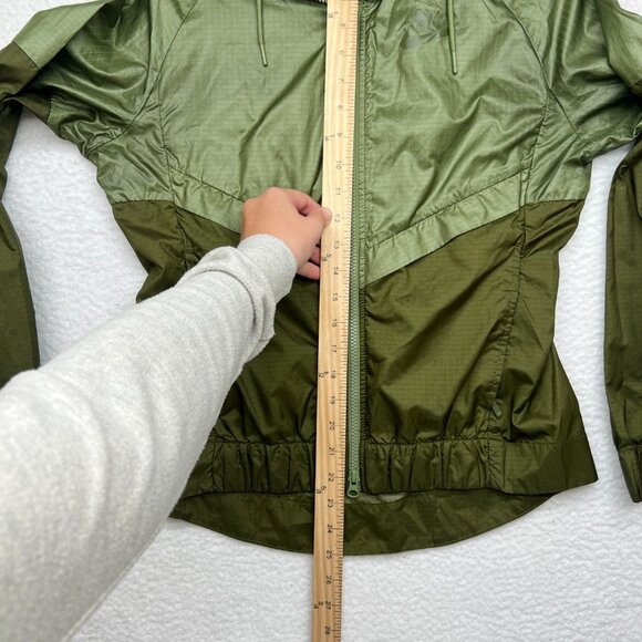 Nike | Women's Two Tone Wind Breaker Forest Green Size Small - Picture 5 of 8